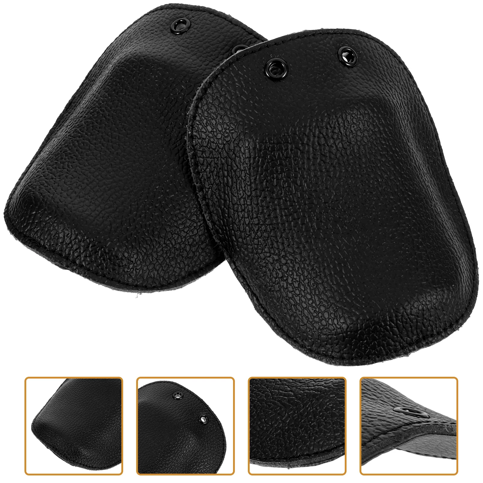 2 Pcs Safety Boot Guard Metatarsal Boots Guards for Men Anti-spark Shoe Toe Protective Covers