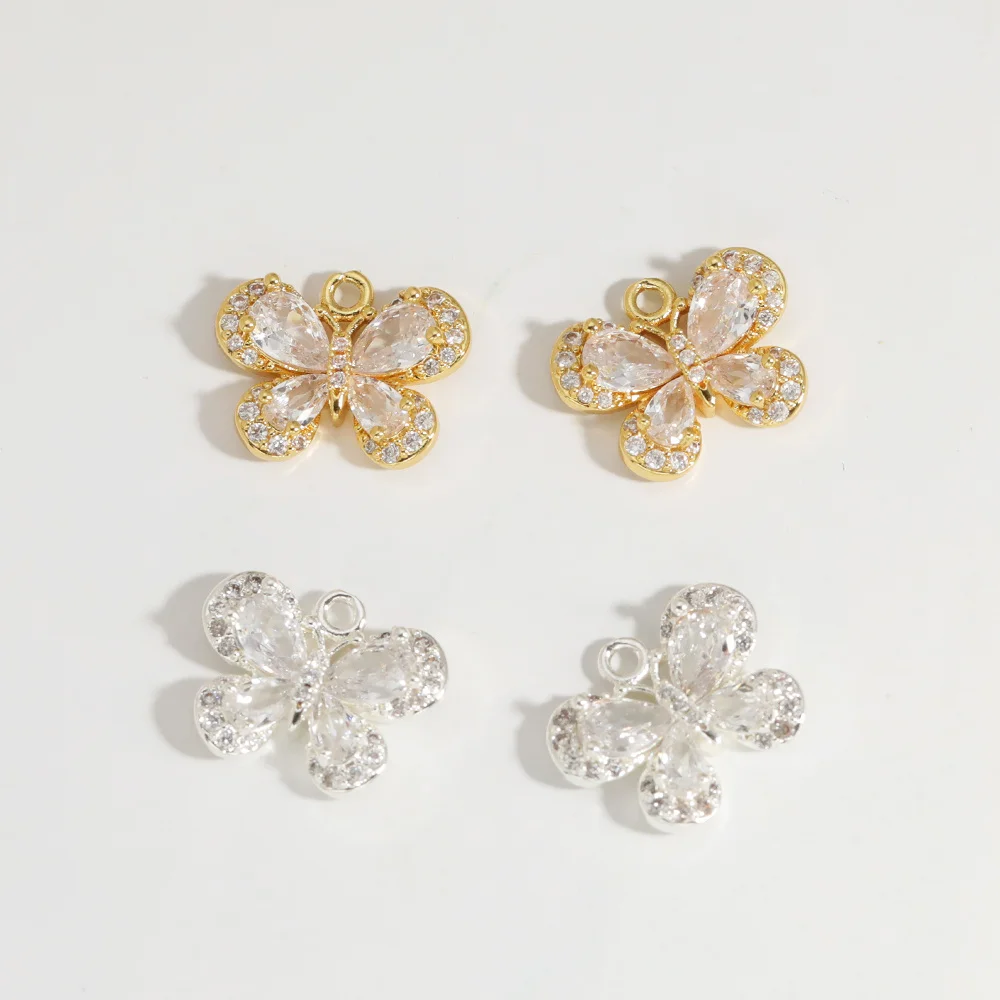 

Cordial Design 40Pcs 12*15MM Hand Made/DIY CZ Pendant/Jewelry Accessories/Crystal Charms/Genuine Gold Plating/Copper #194867