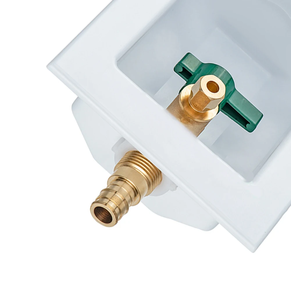 

Коробка для льдогенератора с медным пресс-фитингом 1/2 дюйма и компрессионным выходом 1/4 дюйма с гасителем ударов для домашнего холодильного оборудования