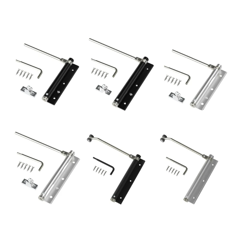 

Automatic Rebounds Door Closers Adjustable Door Hinge Heavy Duty Door Hardware Dropship