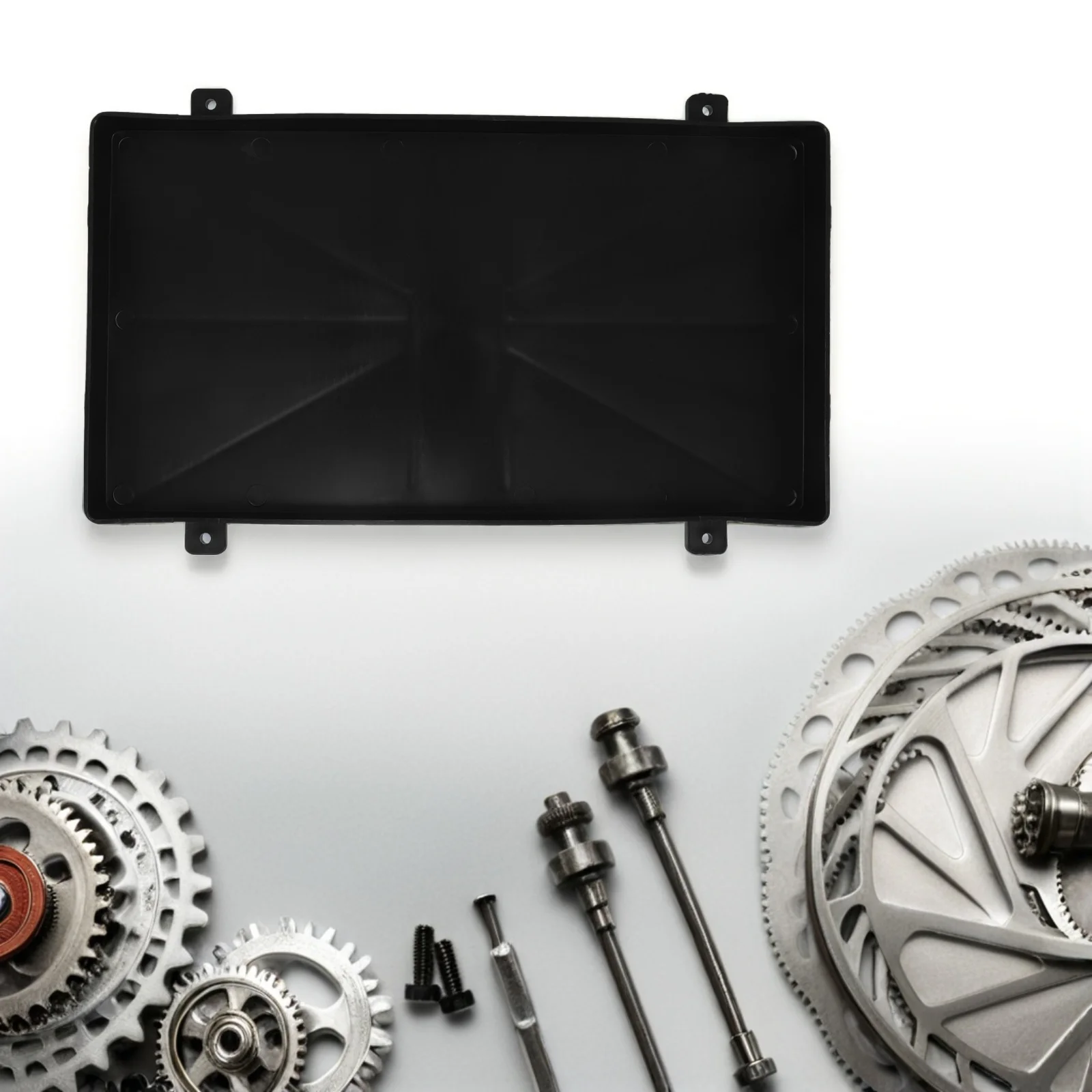 

Car Box Heavy Duty Black Plastic Marine Tray Holder For Boat Rv Trailer Universal Waterproof Container With