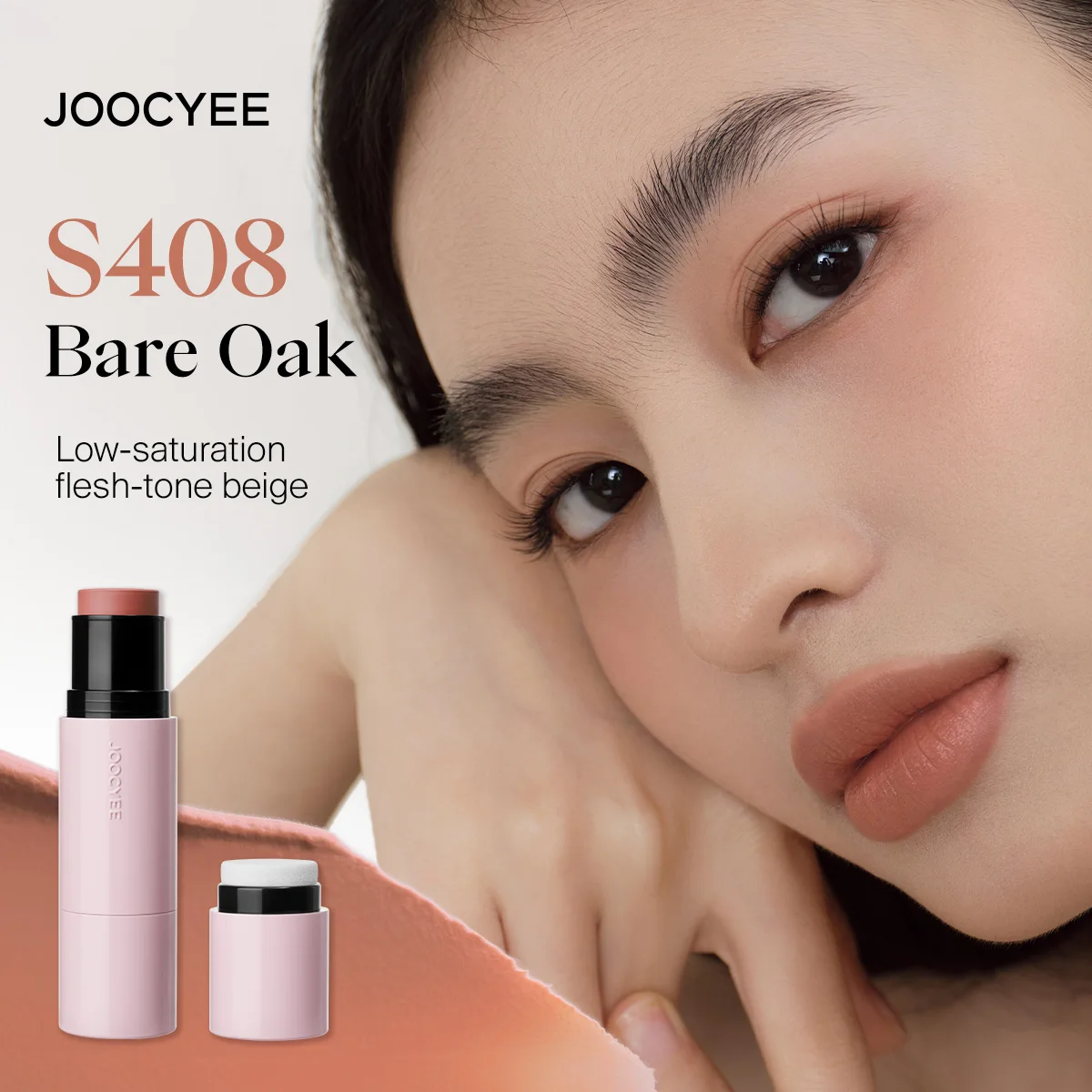 JOOCYEE SATIN MULTI-PURPOSE STICK Long-lasting Blush for Eyes and Cheeks