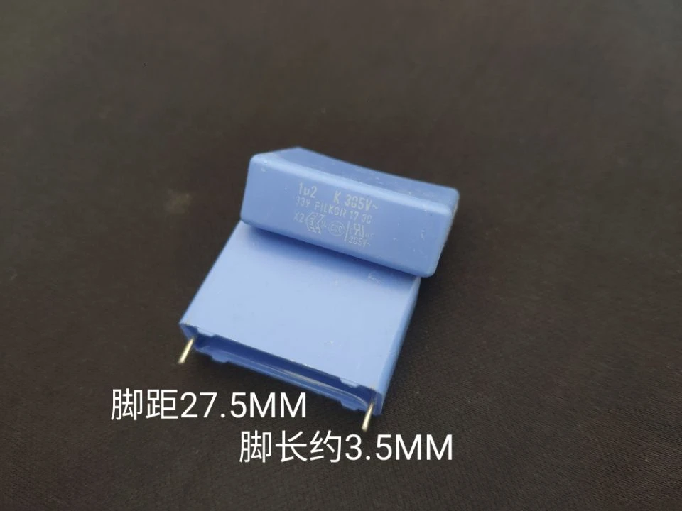 Good Quality 10PCS X2 1.2UF 1u2 275V P=22.5 (26.8*23*12.5) 20% M 275VAC / 305V P=27.5MM K 10% 30.5*21*11 Film Capacitor