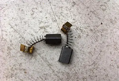 10Pcs CB64 Electric Drill Motor Spare Part 5x8x11mm Carbon Brush 5/16x11/64x7/16