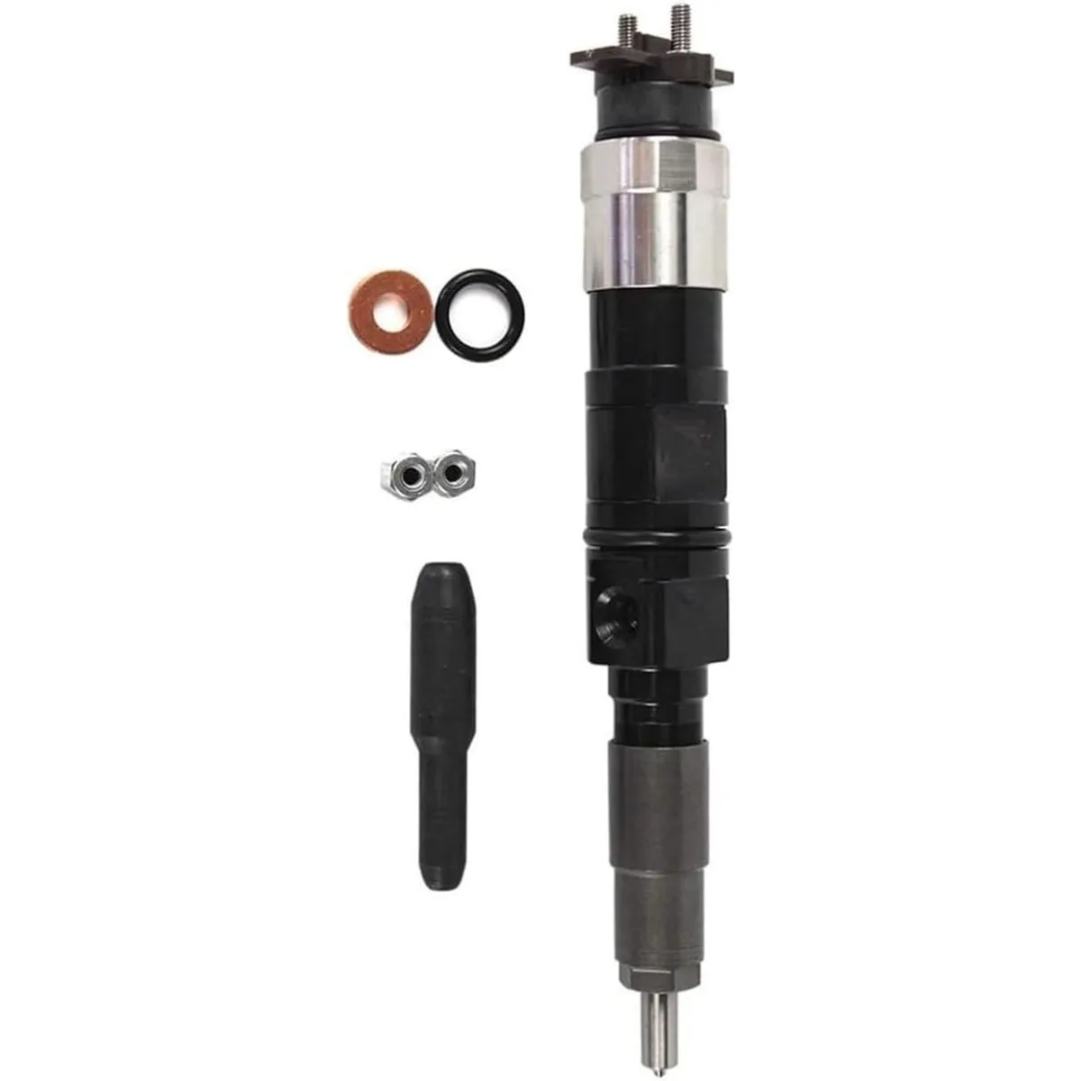 

1X Fuel Injector for John Deere D7430 6068 & 4045 6068HL482 6.8L E210LC E240LC E300LC 670G 672G DZ100217 Engine