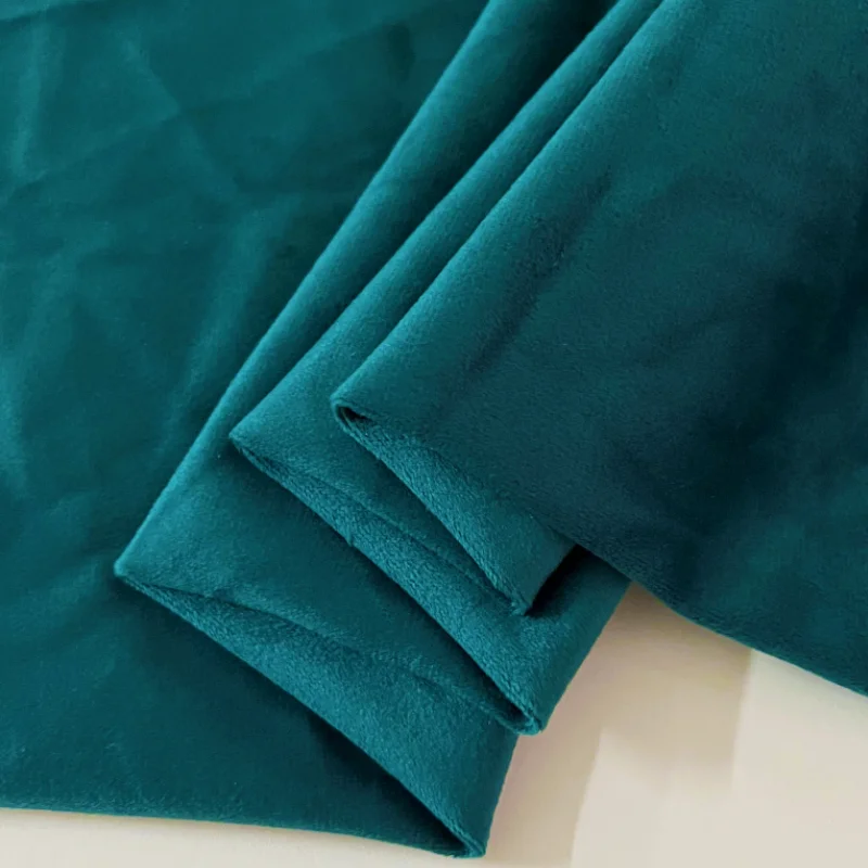 Soft Velvet Fabric - Plush Material for Pajamas, Dress, Clothes & Needlework, Sold by the Meter