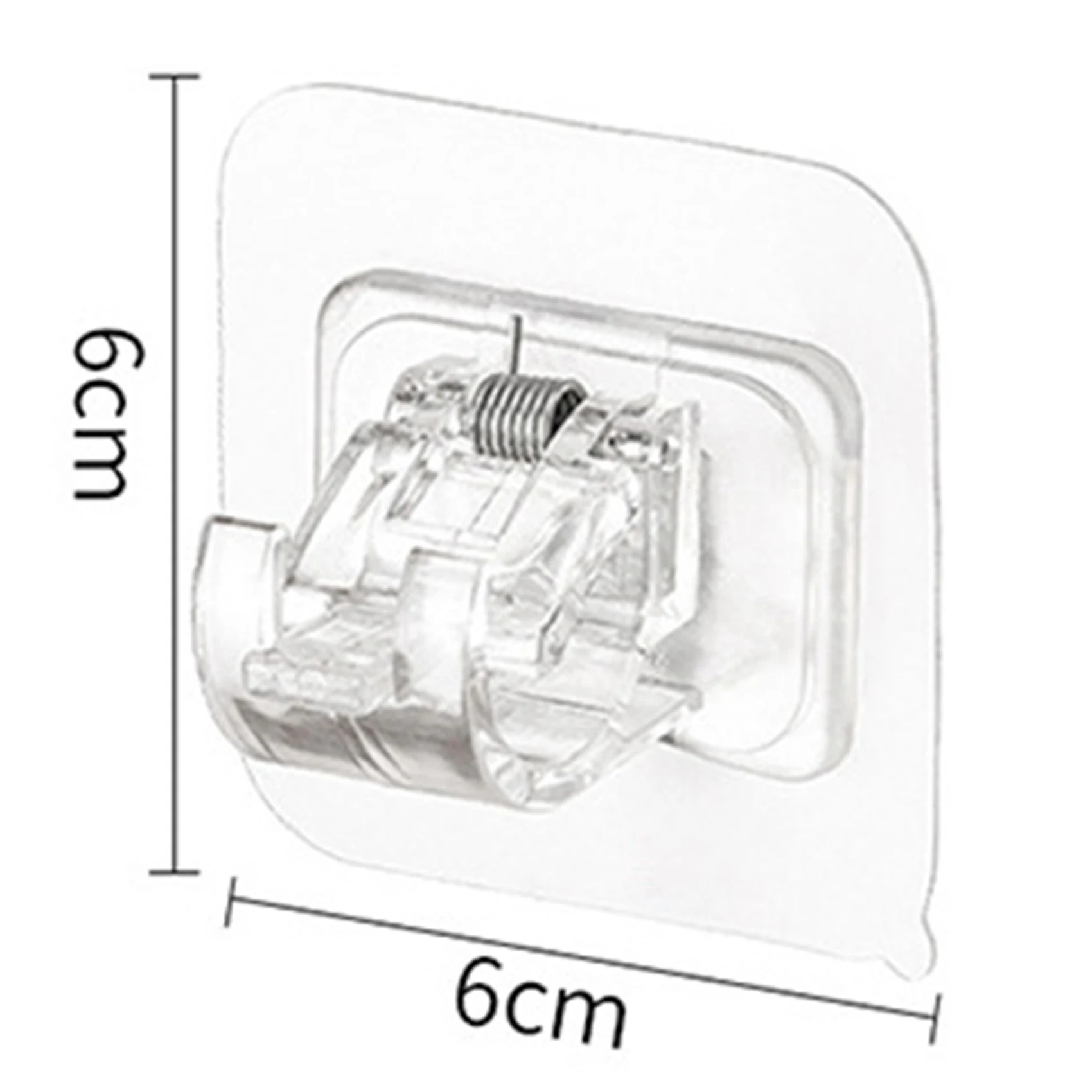ПОЛНЫЕ 78 шт. карнизы без дрели, кронштейны для карнизов, крючки, регулируемая палка без гвоздей на карниз, прозрачный крючок