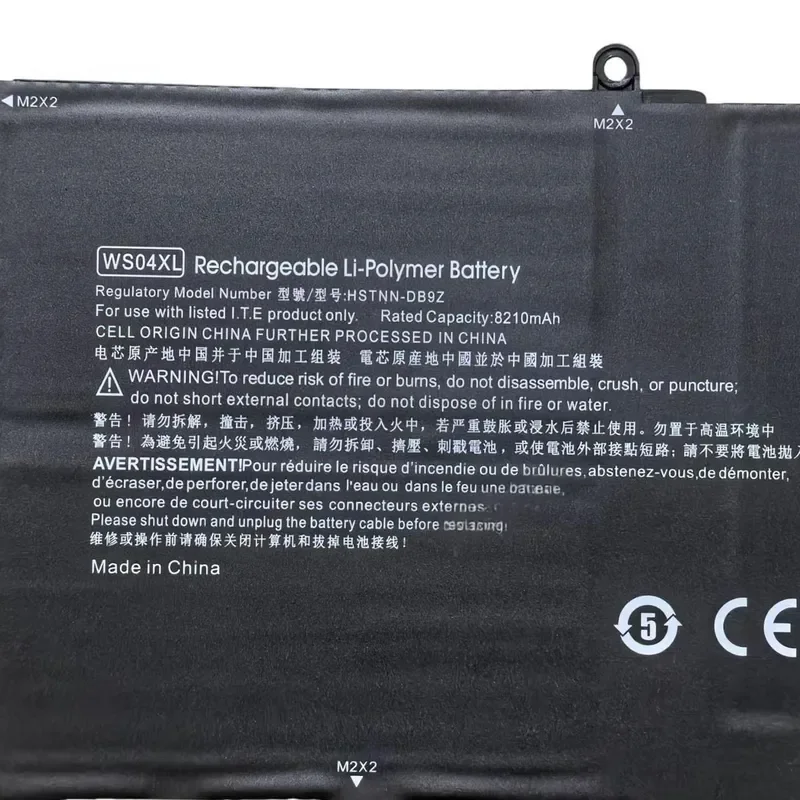 for WS04XL Battery Compatible with New HP HSTNN-DB9Z Notebook