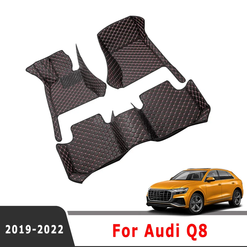 

Автомобильные коврики из искусственной кожи для Audi Q8 2022 2021 2020 2019