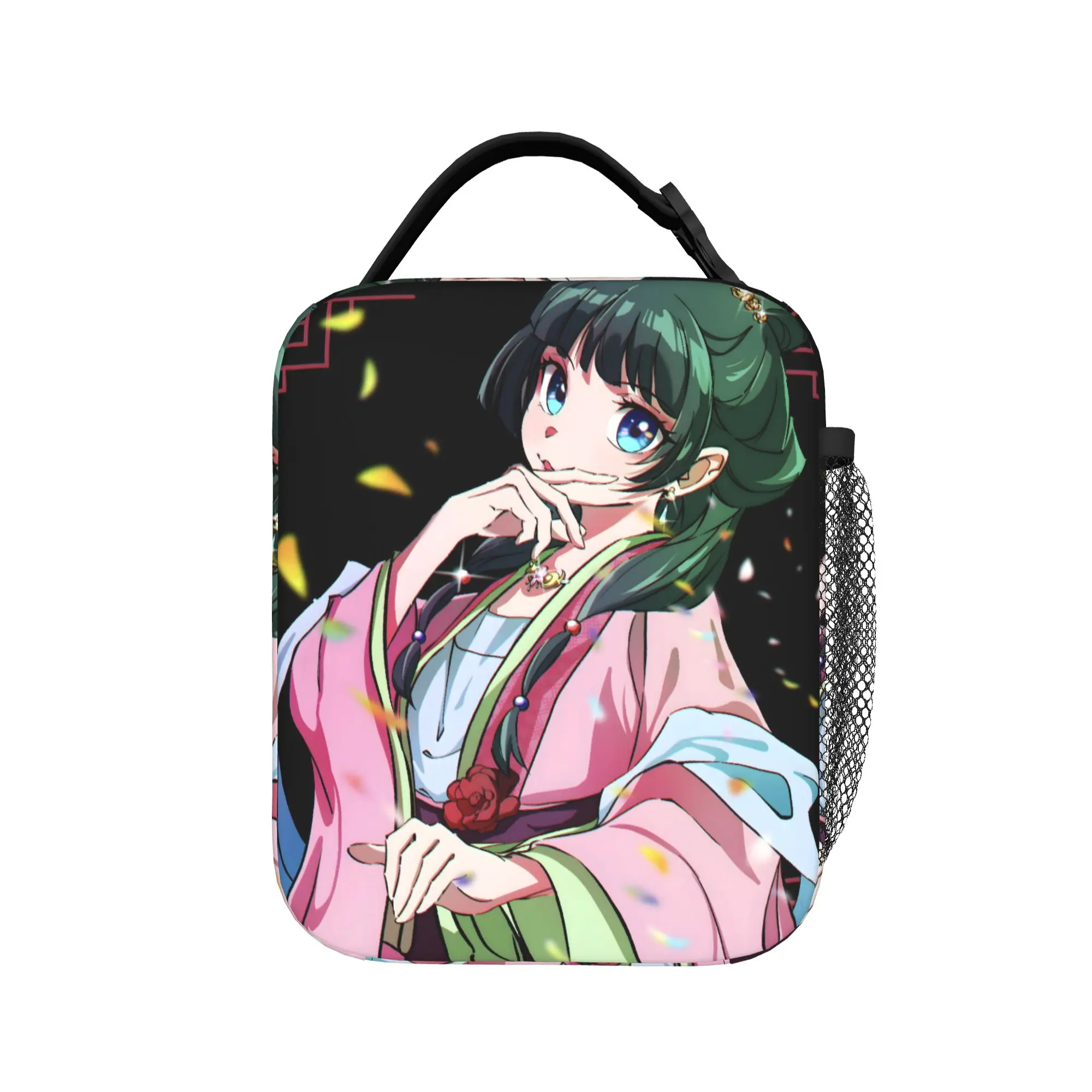 Maomao The Apothecarys Diaries Anime Thermal Insulated Lunch Bag for Office  Portable Food Bag Cooler Thermal Lunch Box