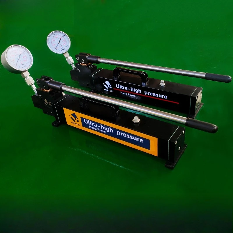 

Ultra-high Pressure Manual Hydraulic Pump 300mpa Manual Pressure Test Oil Pump Large Flow Adjustable Two-way Hydraulic
