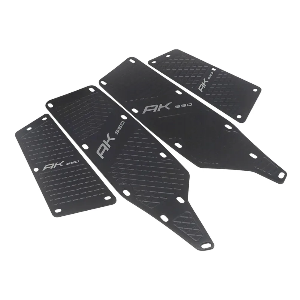 

Для KYMCO AK550 AK 550 2017 2018 2019 2020-2022 мотоциклетные подножки, подножка, передняя и задняя ступенька, один комплект половых досок