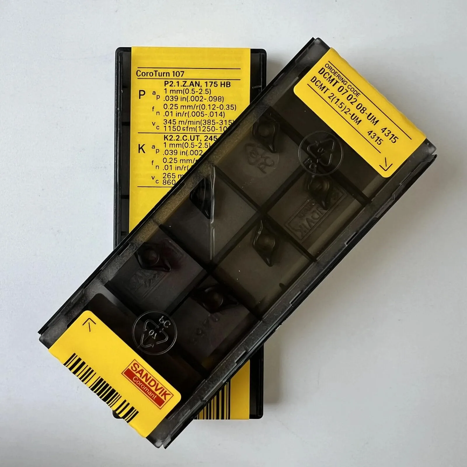 

Оригинальный SANDVIK/DCMT070208-UM 4315/лезвие с ЧПУ из твердого сплава, 10 шт.