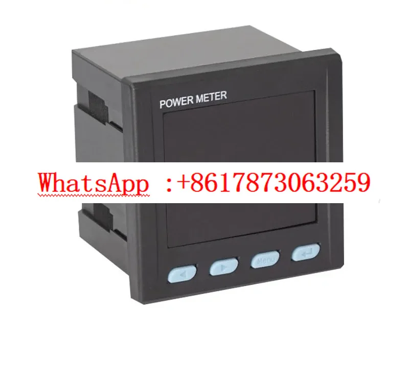 Multifunctional power meter with 485 communication WXDM-76E3 BXLC low voltage compensation controller