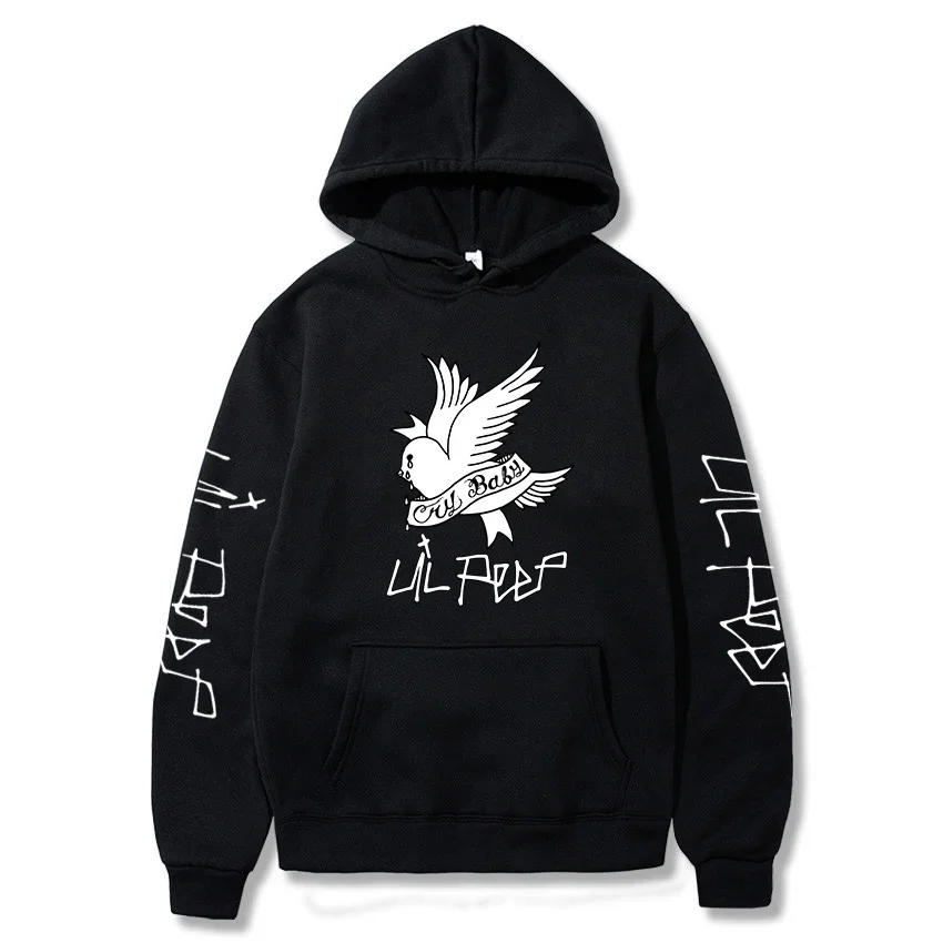 2021 Lil Peep Hoodies Men Sweatshirts Hooded Pullover Sweatershirts Male/Women Cry Baby Men Hoodie Streetwear