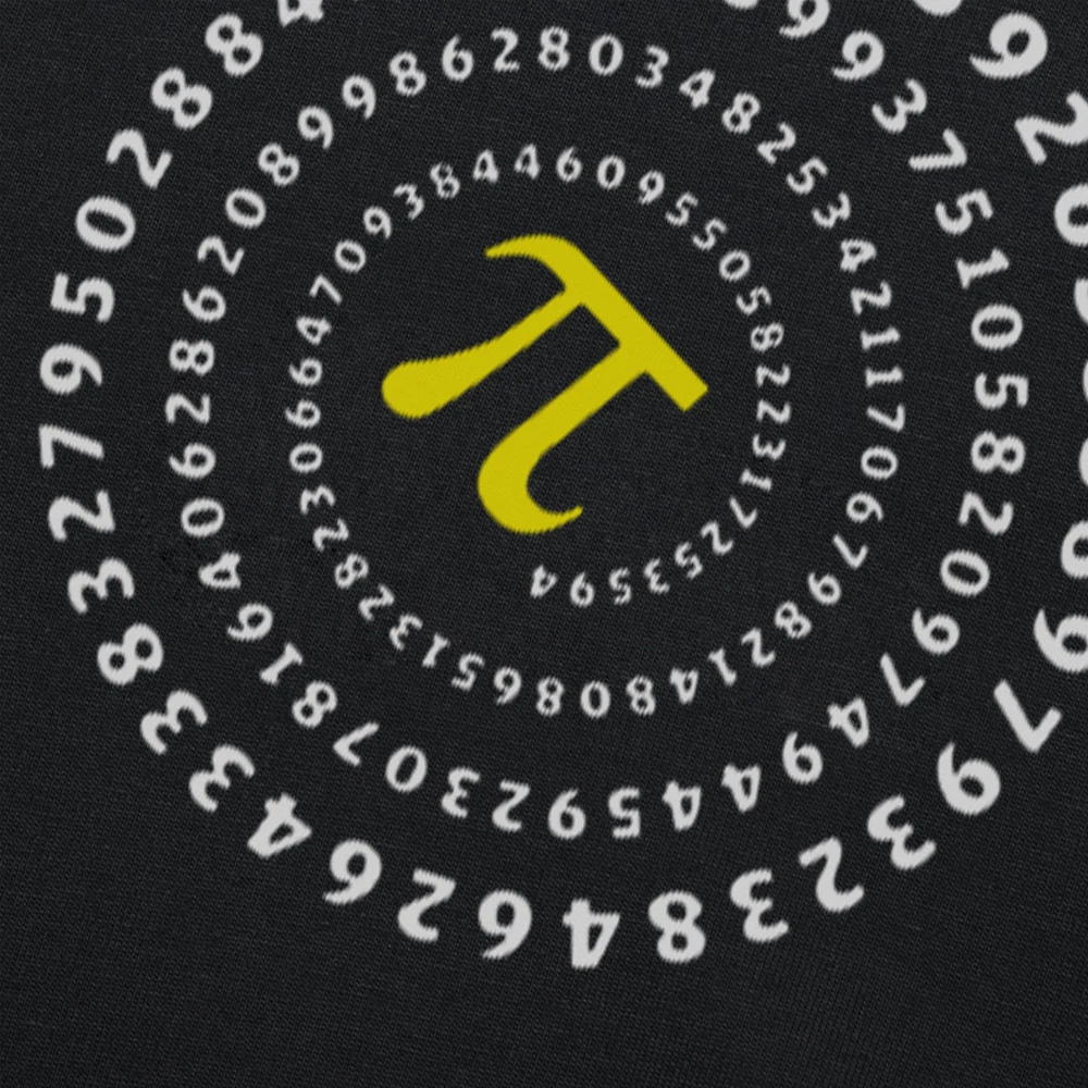 مضحك Pi π الرياضيات الهندسة تي شيرت الجرافيك القطن الشارع الشهير قصيرة الأكمام هدايا عيد الميلاد الصيف نمط تي شيرت ملابس رجالي
