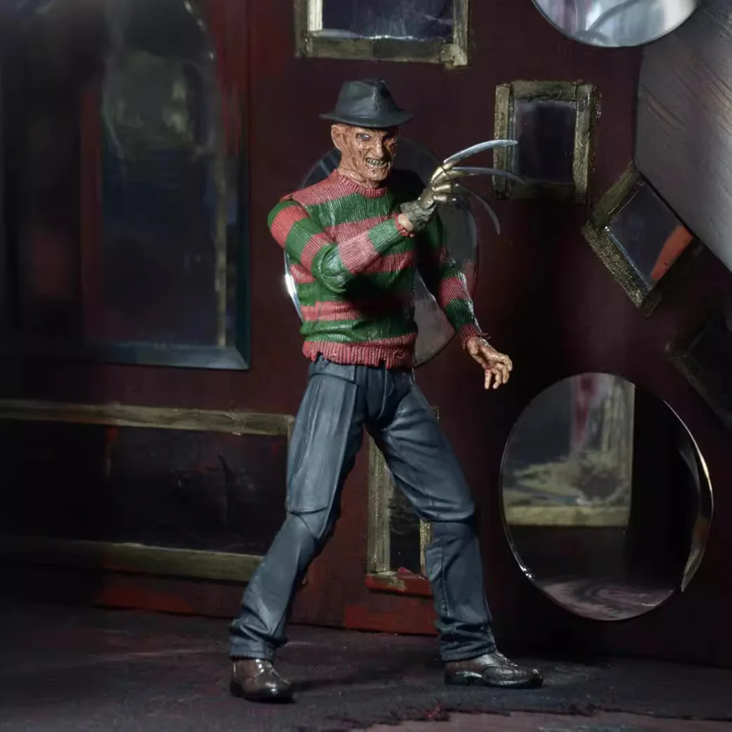 Cauchemar sur Elm Street 3:Dream Warriors Freddy Krueger Warrior Deluxe 7 &quot;figurine d&#039;action à collectionner modèle de bureau ornement cadeau