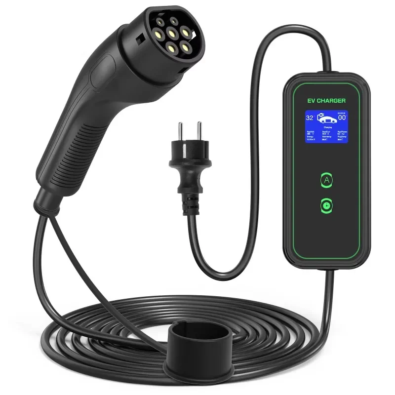 

Portable electric vehicle fast charging adjustable current AC power supply waterproof electric vehicle charger