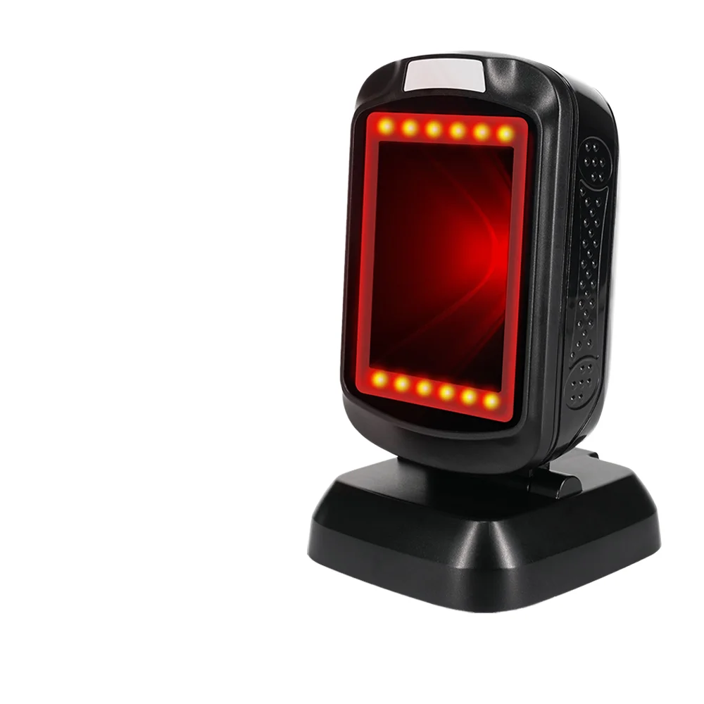 SV2022  High Quality 2D Desktop QR Code Barcode Scanner Omnidirectional 300 Scans/sec 1-Year Warranty in Stock