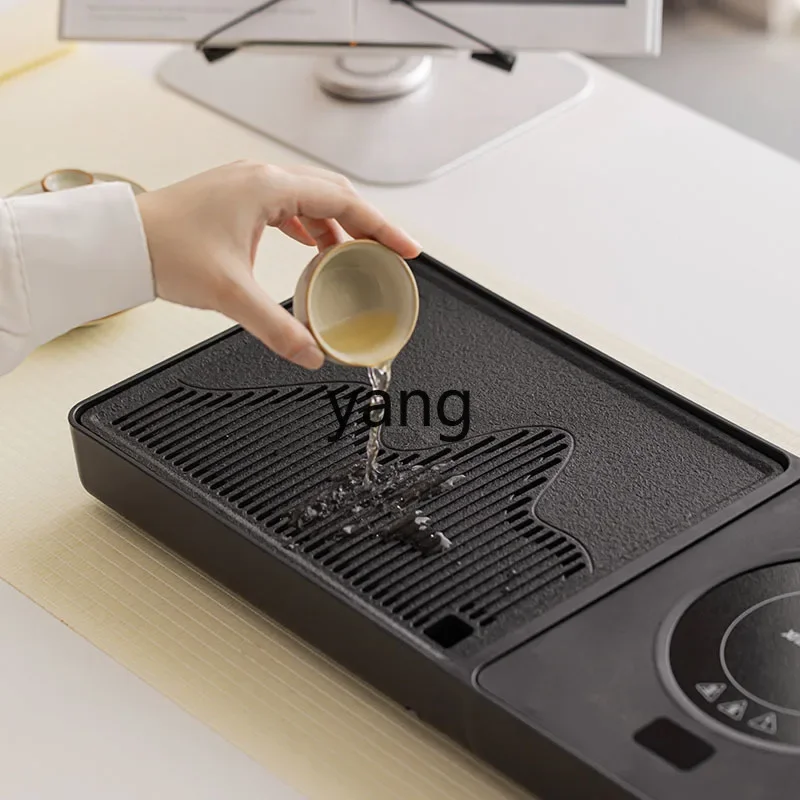 

CX glass kettle integrated tea tray household living room kung fu tea set tea table