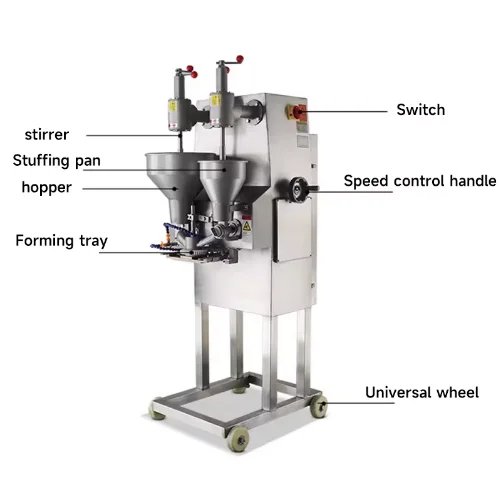 Automatic Electric Meatball Machine Stuffed Beef Fish Shrimp Ball Forming Machine