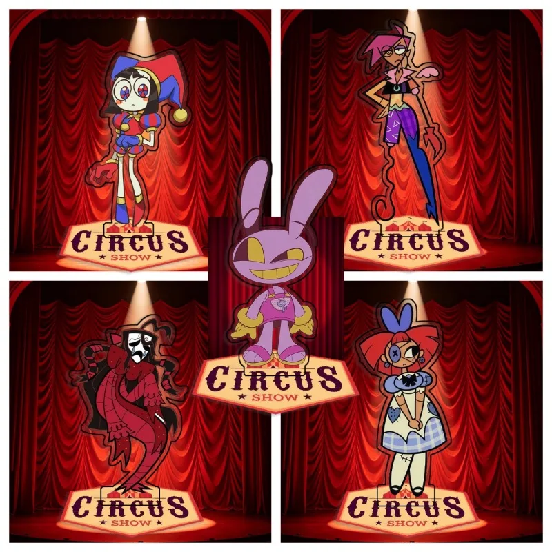 

Standing Sign for The Amazing Digital Circus Jax Ragatha Zooble Acrylic SelfMade Cute Anime Game Desktop Decoration Toy FansGift