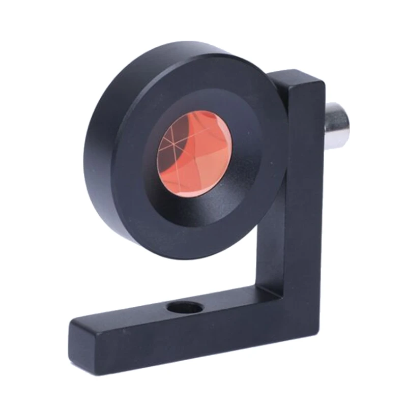 Professional 90 Degree Monitoring Mini Prism Target with L-bar for Total Station & Silver Coated Tunnel Surveying