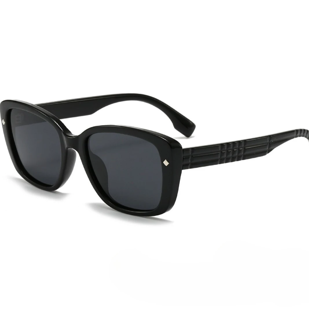 2025 Новые модные поляризационные солнцезащитные очки - модные высококачественные классические клетчатые дужки с защитой от ультрафиолета, роскошные эффектные оттенки