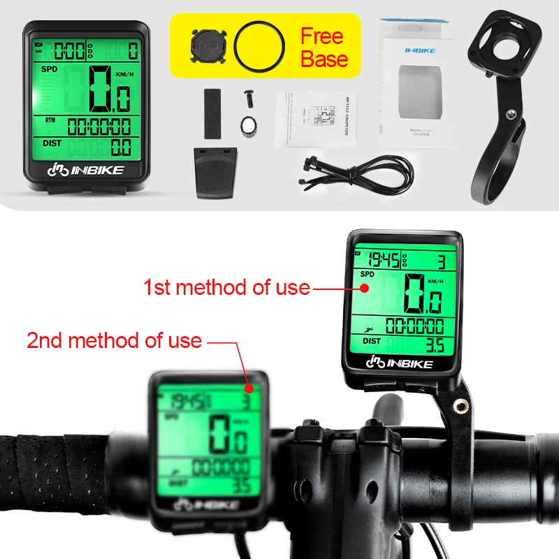 BICYCLE COMPUTER MODE SET INBIKE　 INBIKE Bike Computer Speedometers Waterproof Bicycle Odometers