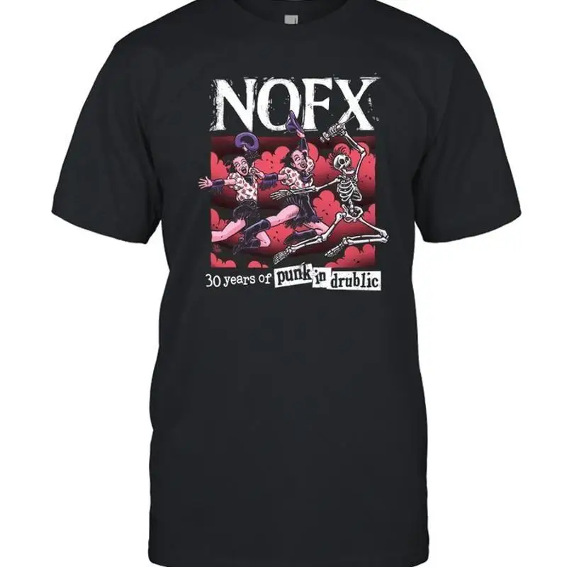 

NOFX 30-летняя панк-футболка In Drublic 2024 For Everyone S 4XL VN2421