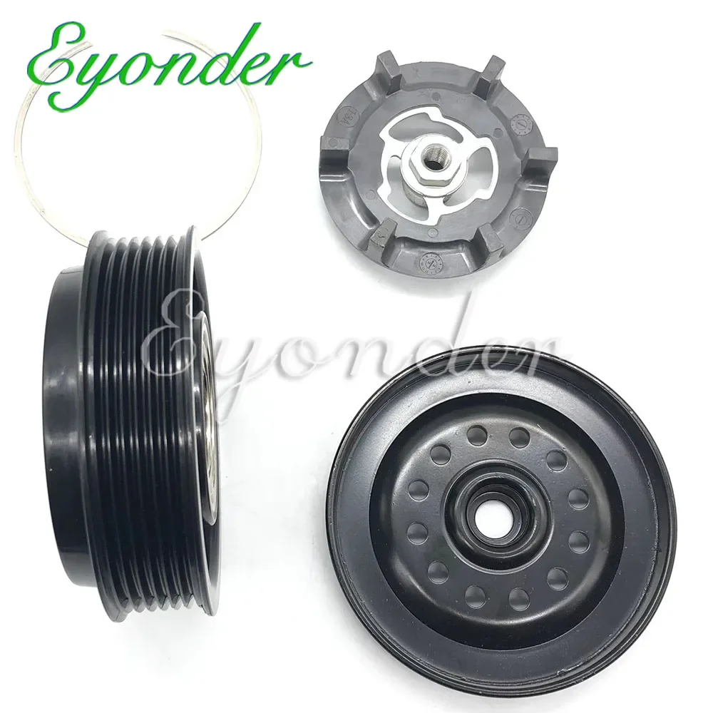 A/C Compressor Clutch Pulley for Alfa Romeo Mito 147 156 Fiat Qubo Linea Stilo Doblo Merea Bravo Sedici Scudo 5D3375100