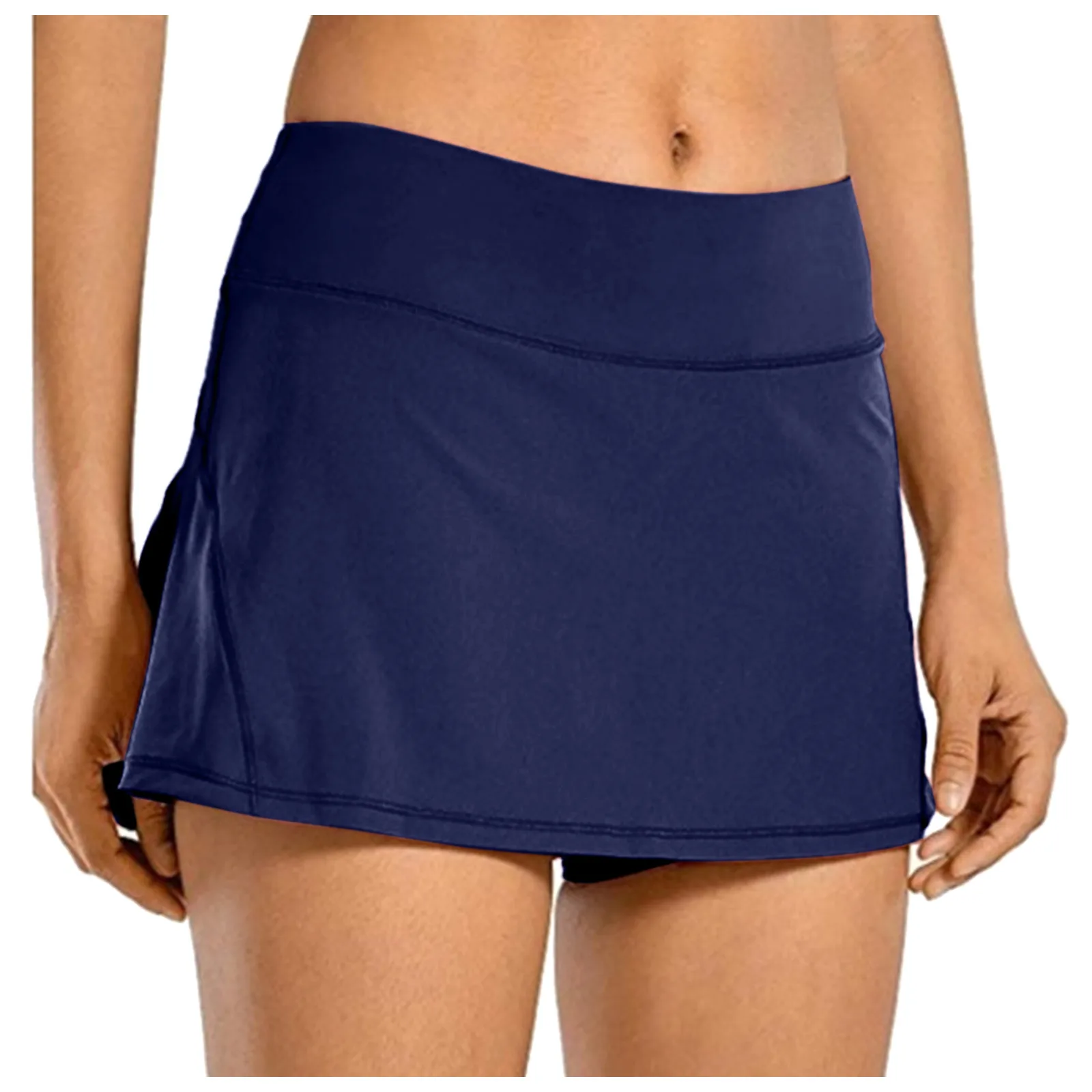 Summer Slim Yoga Shorts New Short Skirts Ultra Short Mini Skirts Gym Exercise Running Fitness Tennis Anti-Light Sports Skirts