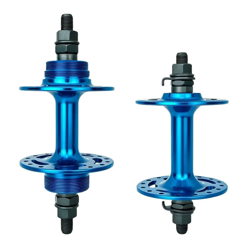 Colorful Aluminum Bicycle Hub Thinkrider Yellow Aluminum Bicycle Hub Vibrant Colored Finish Direct Power Transfer