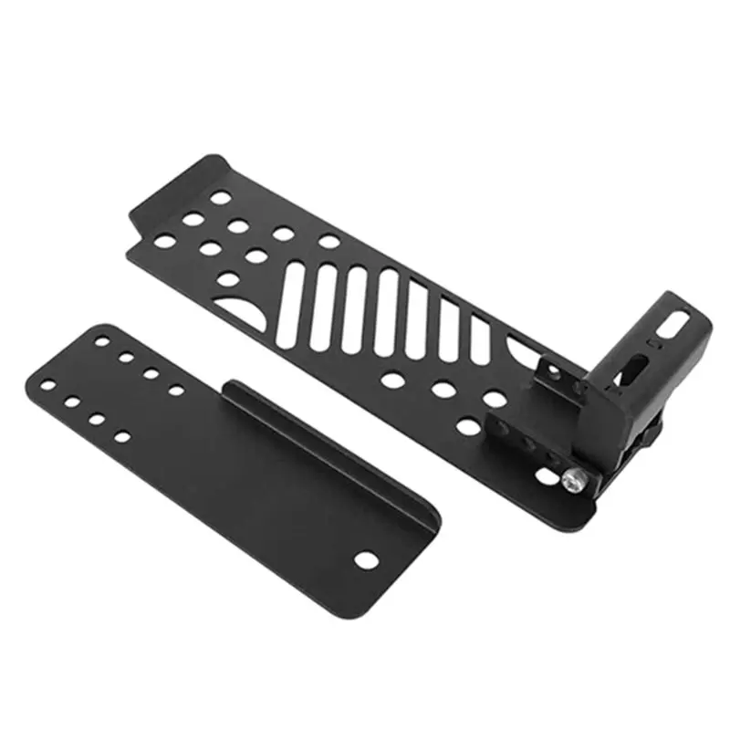 Left Side Foot Rest Dead Pedal For Jeep 2018-2023 Wrangler For JL Gladiator JT 2020- Kick Panel Installation Part