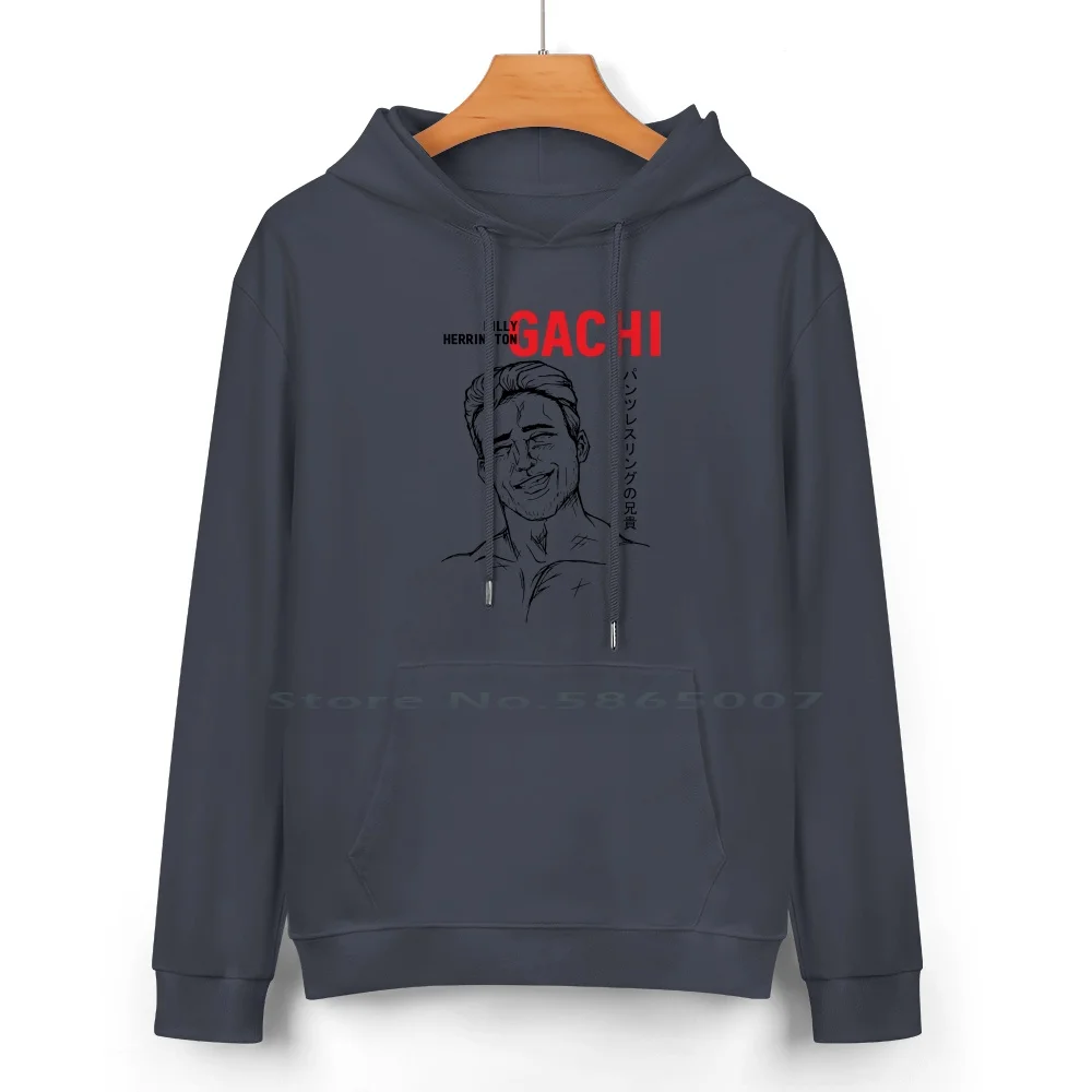 Gachi Billy Herrington Pure Cotton Hoodie Sweater 24 Colors Gachimuchi Billy Herrington Wrestling Japan Meme Aniki Twitch Gay