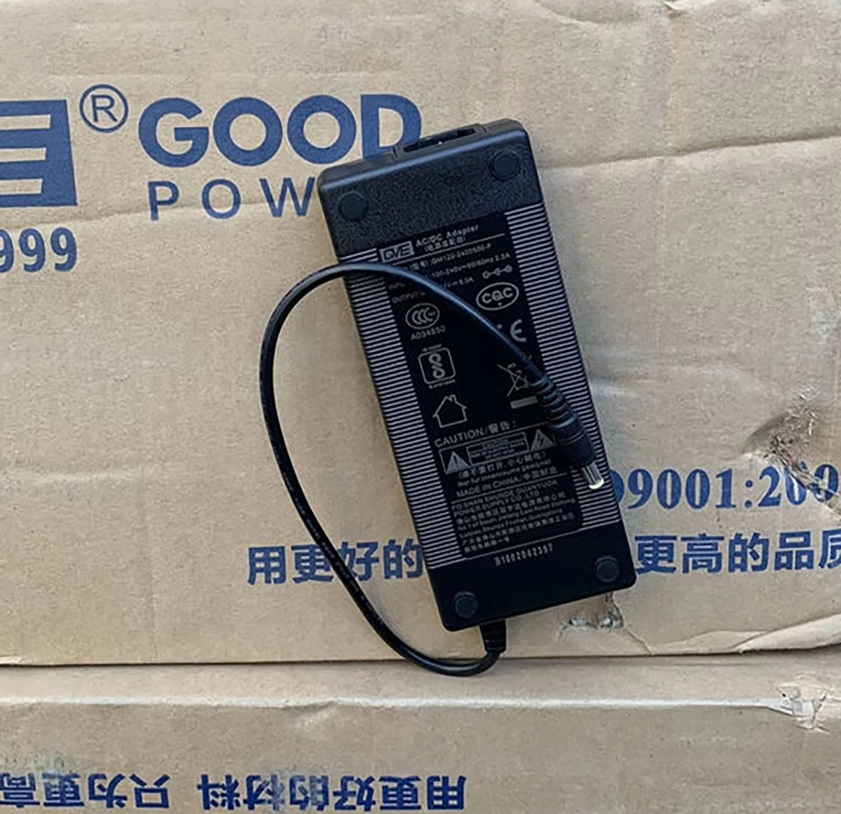 

Genuine GVE GM120-2400500-F 24V 5A 5.5*2.5mm AC/DC Adapter Charger For GM130-2400500-F 120W Power Supply Original