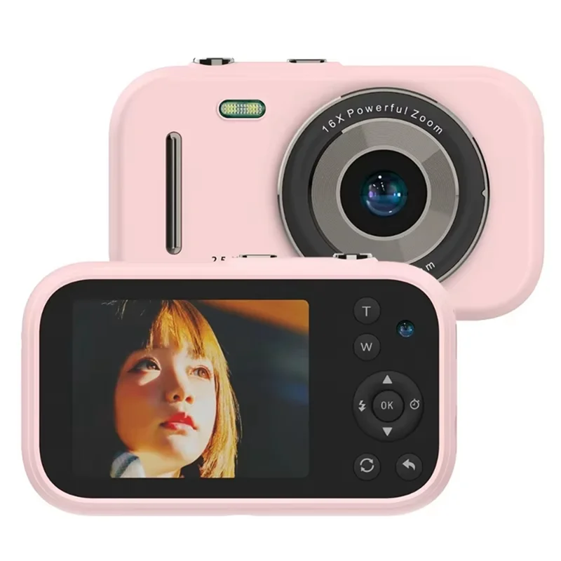 Новая цифровая детская камера H17, 1080P, 48MP, 16-кратный цифровой зум, автофокус, фотография, видео, детская камера