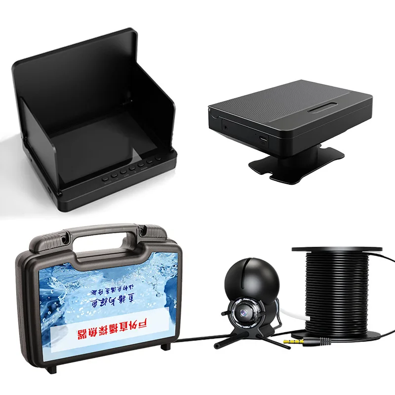 Fully waterproof new 5-inch underwater fish finder high definition visual anchor fish display underwater fish viewing device