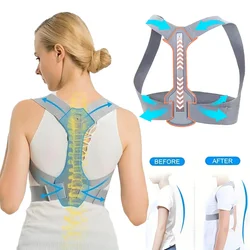 Hunchback Corrector With Invisible Keel for Male and Female Adults, Posture Correction With Shoulder Opening and Back Straighten