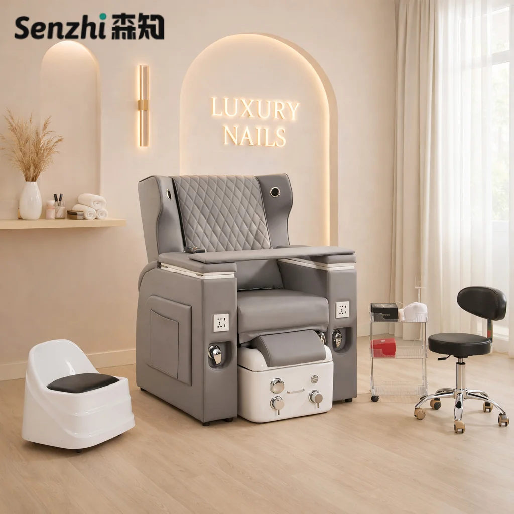 Modern Beauty Salon Furniture Multifunctional Massage Pedicure Chair Foot Spa Manicure Pedicure Chair for Sale