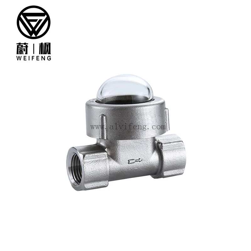 sight glass oil View flow meter water floating ball water flow indicator