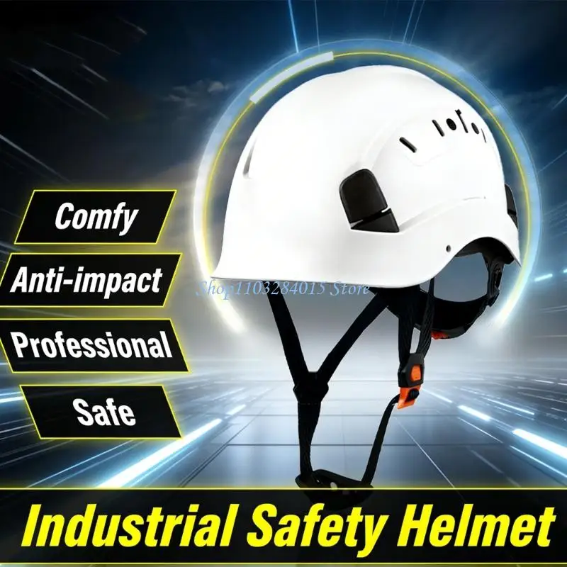 R6FF Breathable ABS Hard Hat Helmet For Construction Workers With Comfortable Fit