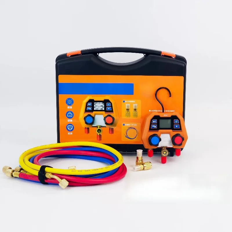 DMG-2SE/4B digital meter, special set for automotive air conditioner, air conditioner pressure measurement