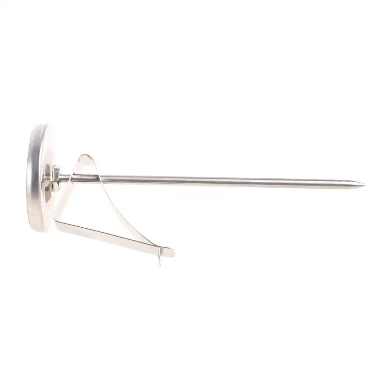 Stainless Steel Thermometer Cooking Oven BBQ Milk Food Meat Probe Gauge 100°C Dropship