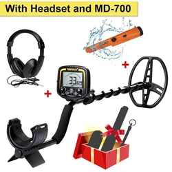 TX-850 Metal Detector Professional Underground Part Depth 2.5m Search Finder Gold Detector Treasure Hunter Detecting Pinpointer