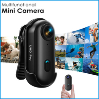 4K Thumb Action Camera Pocket POV Cam Portable Body Recording Wearable Camera WiFi Waterproof Mini Camera Helmet Bicycle Sports