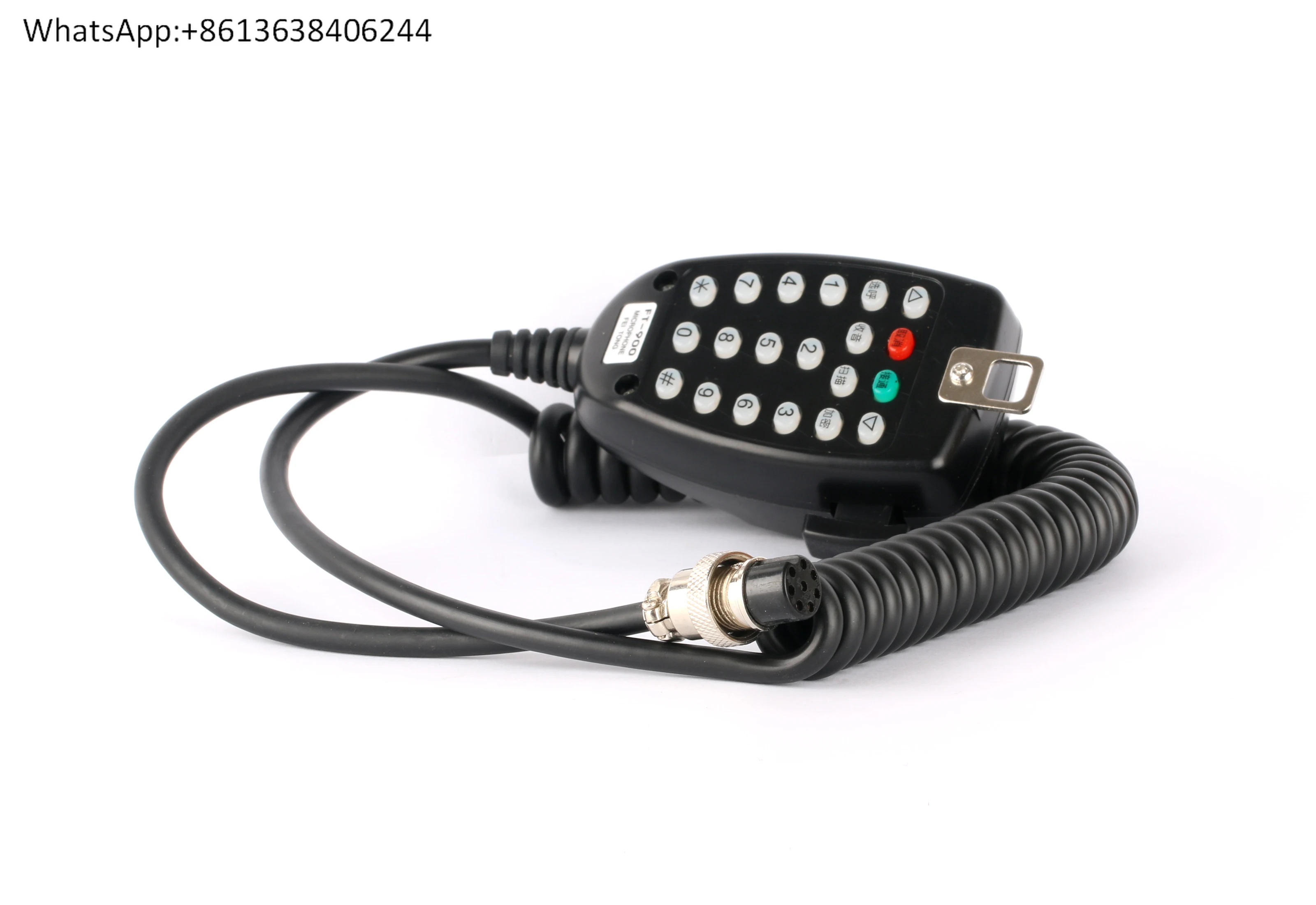 

Walkie-talkie microphone, hand, Feitong 988B 900 801 8-hole microphone
