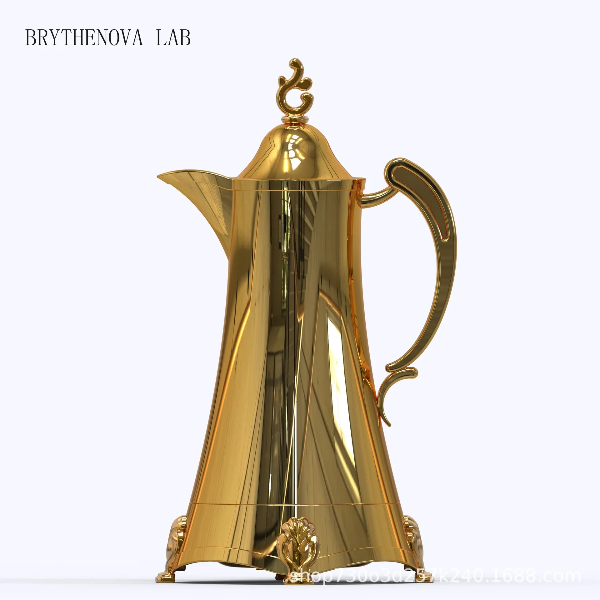 Arab classical long-lasting thermos hotel hot water bottle Office Portable Plastic Water Bottle Glass Liner Thermos Kettle