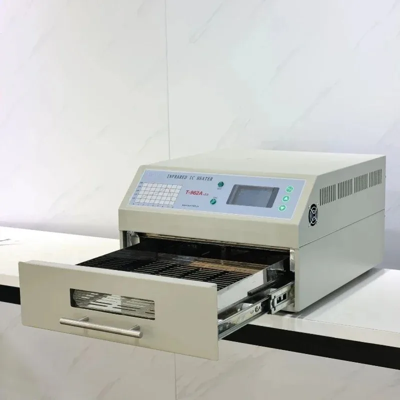 【2026】Newest PUHUI T-962A V2.0 IC Heater T962A Desktop Reflow Oven BGA SMD SMT Rework Sation T 962A Reflow Wave Oven