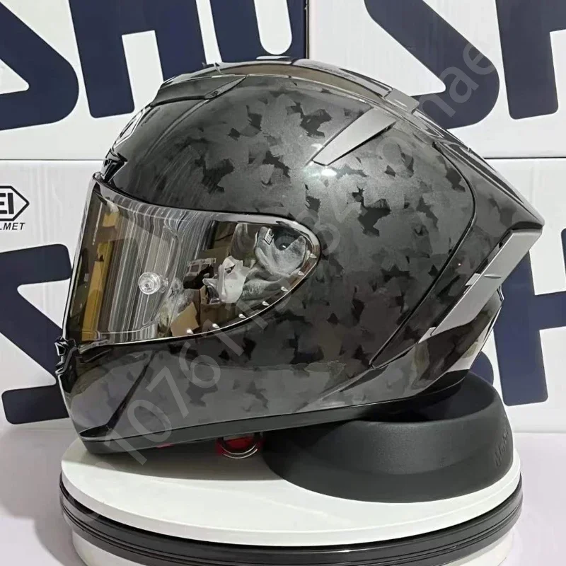 SHOEI X-Spirit III Imitation Carbon Fiber X-Fourteen X-14 Integralhelm Red Ant Sports Racing Motorradhelm